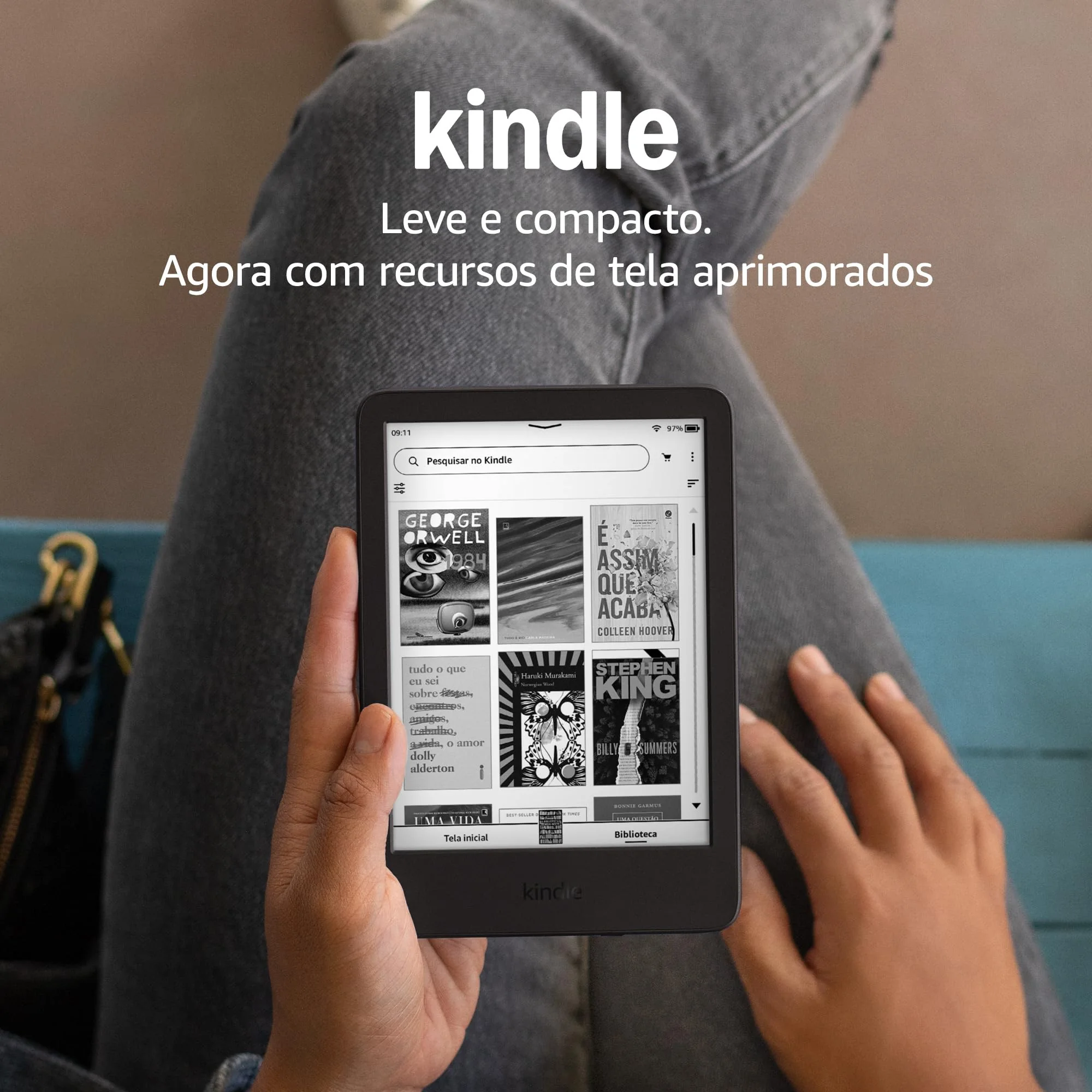 Kindle 16 GB (Geração mais recente) — Preto