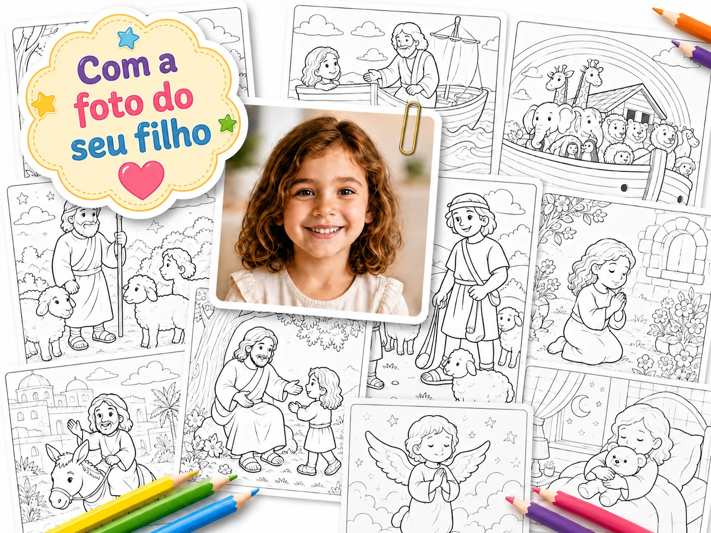 Pr&eacute;via do livro crist&atilde;o personalizado